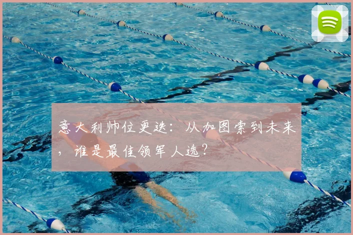 意大利帅位更迭:从加图索到未来,谁是最佳领军人选?
